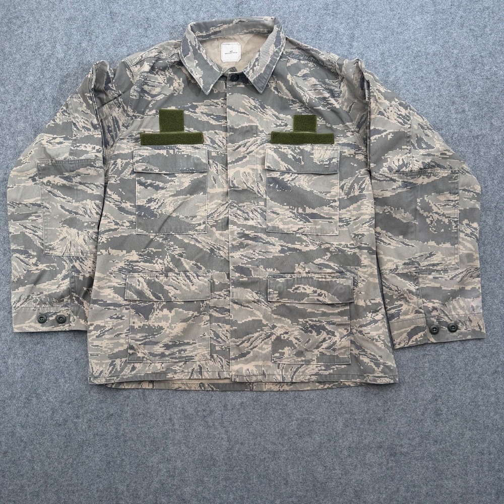 US Air Force Men's Jacket ABU Digital Camo 46 R Utility Field Uniform